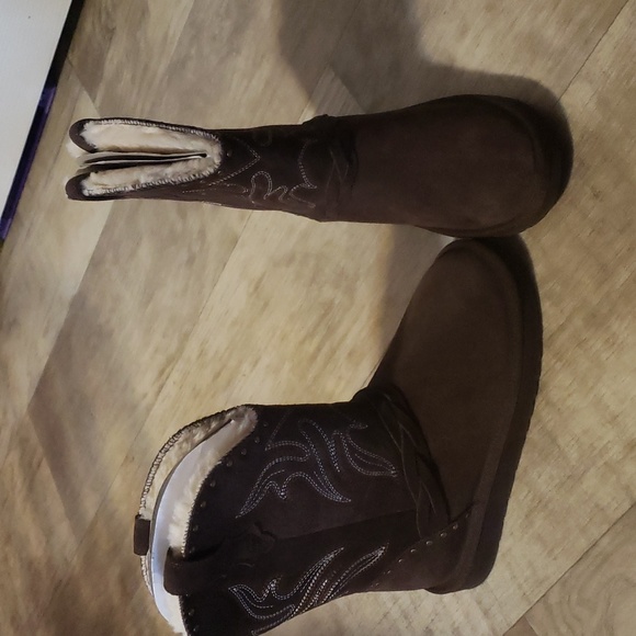 Lamo Wrangler boots size 6 brown - Picture 6 of 8